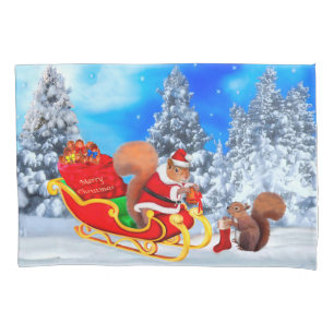 SANTA'S KLEINE HILFE KISSENBEZUG