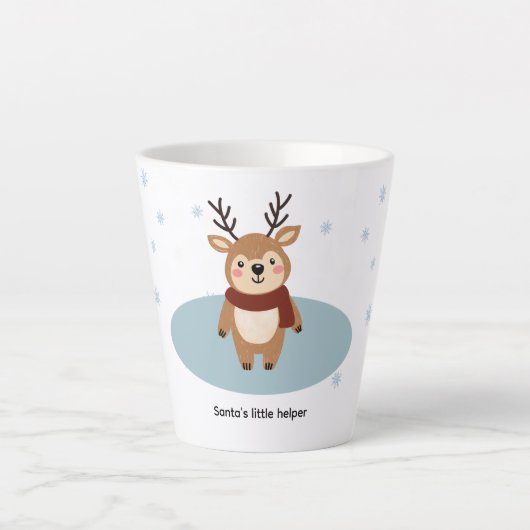 Santa's Kleiner Helfer Milchtasse (Vorderseite)