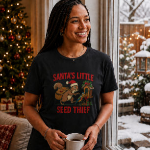 Santa's kleiner Samen-Dieb Lustiges Weihnachts-T-S T-Shirt