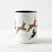 Santas Lappy Helpers - Lapphund Tasse (Zentrum)