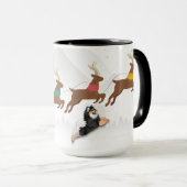 Santas Lappy Helpers - Lapphund Tasse (VorderseiteRechts)