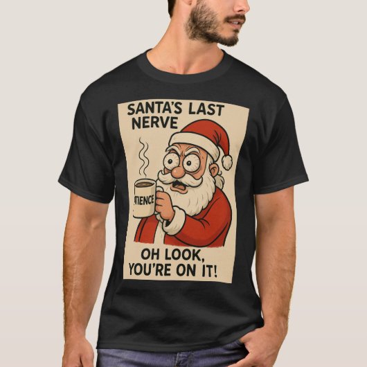 Santas letzter Nerv Express T-Shirt (Vorderseite)