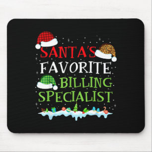 Santas Lieblings-Abrechnungsspezialist Lustiges We Mousepad