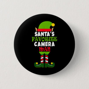 Santas Lieblings Camvibes Mann Lustiges Weihnachte Button