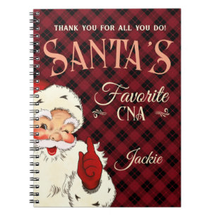 Santa's Lieblings-CNA-Notebook Notizblock