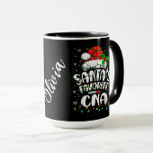 Santas Lieblings-CNA Tasse (VorderseiteRechts)