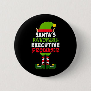 Santas Lieblings-Executive-Producer Weihnachten Button