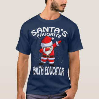 Santas Lieblings-Gesundheitserzieher-Weihnachten T-Shirt