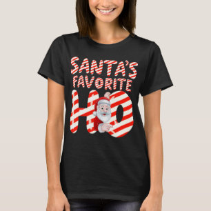 Santa's Lieblings-Ho-Cane-Zucker T-Shirt