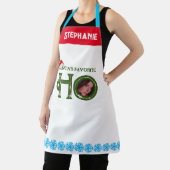 Santa's Lieblings Ho Funny Personalisiertes Foto Schürze (InSitu)