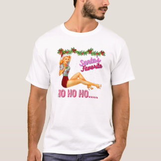 Santa's Lieblings-Ho Ho Ho Nice Naughty Dirty Joke T-Shirt