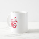 Santa's Lieblings-Ho - spielerisches Urlaubsdesign Kaffeetasse (Vorderseite Links)