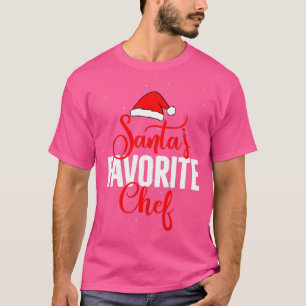 Santas Lieblings-Koch Koch Weihnachten T-Shirt