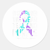 Santas Lieblings-Scrapbooker Weihnachten Matching  Runder Aufkleber (Vorderseite)