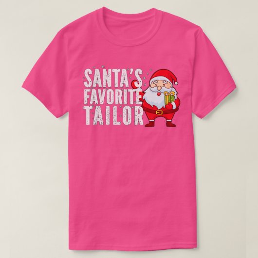 Santas Lieblings-Weihnachten T-Shirt (Design vorne)