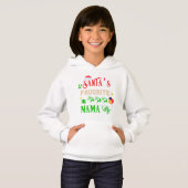 Santa's Lieblingsama Hoodie (Vorne ganz)