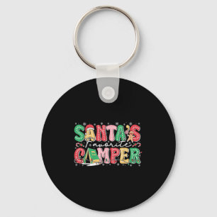 Santas Lieblingscamper Camping-Crew Familienurlaub Schlüsselanhänger