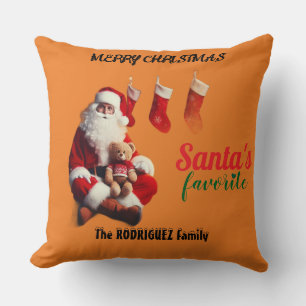 Santas Lieblingskissen Kissen
