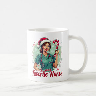 Santas Lieblingskrankenschwester Kaffeetasse