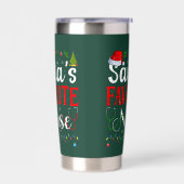 Santas Lieblingskrankenschwester Thermobecher (Links)