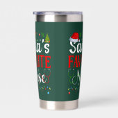 Santas Lieblingskrankenschwester Thermobecher (Rechts)