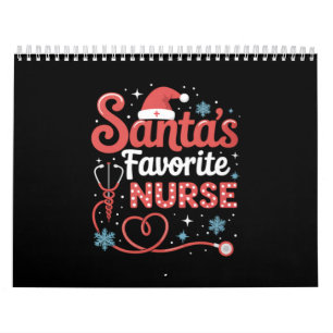 Santa's Lieblingskrankenschwester Weihnachten  Kalender