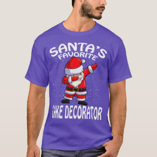Santas Lieblingskuchen-Verzierer Weihnachten T-Shirt