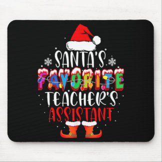 Santas Lieblingslehrer Instant Lustiger Weihnachte Mousepad