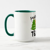 Santas Lieblingslehrer Tasse (Links)