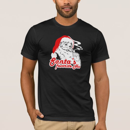 SANTA'S LIEBLINGSLEITER HO T-Shirt (Vorderseite)