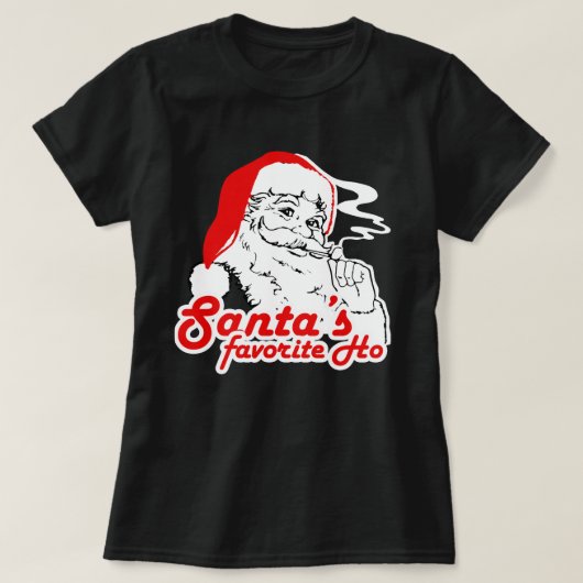 SANTA'S LIEBLINGSLEITER HO T-Shirt (Design vorne)