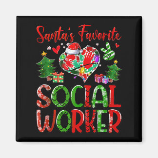 Santas Lieblingsmitarbeiter der Regierungsbehörde Magnet