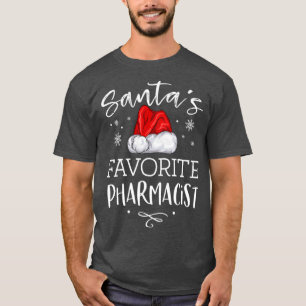 Santas Lieblingspharmaker Pajama Weihnachtsgeschen T-Shirt