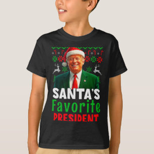Santas Lieblingspräsident Santa Trump Xmas Weihnac T-Shirt