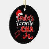 Santas Lieblingsschmuck Keramik Ornament (Rechts)