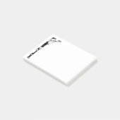 Santas Liste Post-it Klebezettel (angewinkelt)