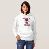 Santa's Little Helper in Action Hoodie (Vorne ganz)