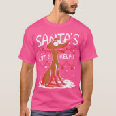 Santas Little Helper retro T-Shirt (Vorderseite)