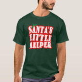 Santas Little Helper T-Shirt (Vorderseite)
