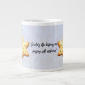 Santa's Little Helpers Are Buzzing With Excitement Jumbo-Tasse (Vorderseite)