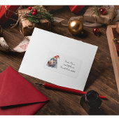 Santa's Little Hippo, Brauch Adressaufkleber