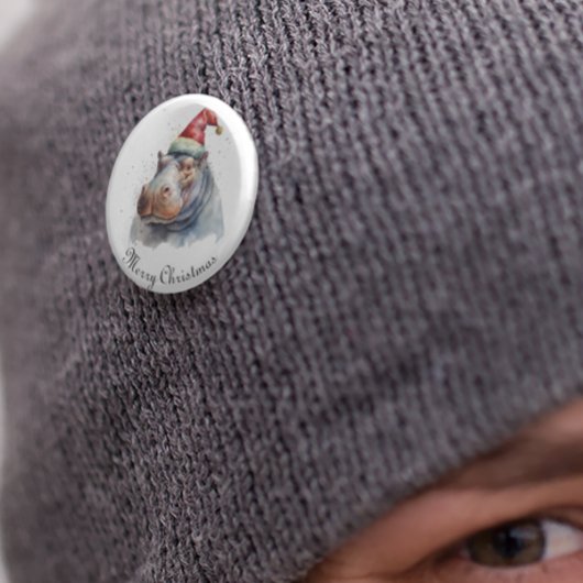 Santa's Little Hippo, Brauch Button