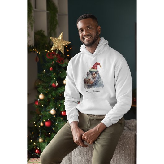Santa's Little Hippo, Brauch Hoodie