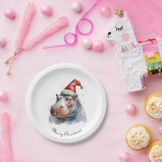 Santa's Little Hippo, Brauch Pappteller (Party)