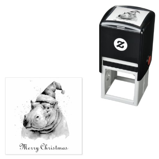 Santa's Little Hippo, Brauch Permastempel (Beispiel)