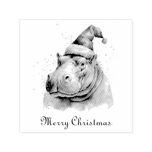Santa's Little Hippo, Brauch Permastempel (Design)
