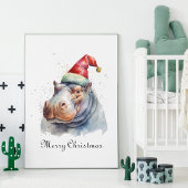 Santa's Little Hippo, Brauch Poster