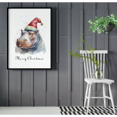 Santa's Little Hippo, Brauch Poster