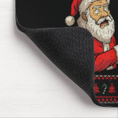 Santa's Math Problem 67 Viral Meme Christmas Ugly Mousepad (Ecke)