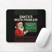 Santa's Math Problem 67 Viral Meme Christmas Ugly Mousepad (Mit Mouse)